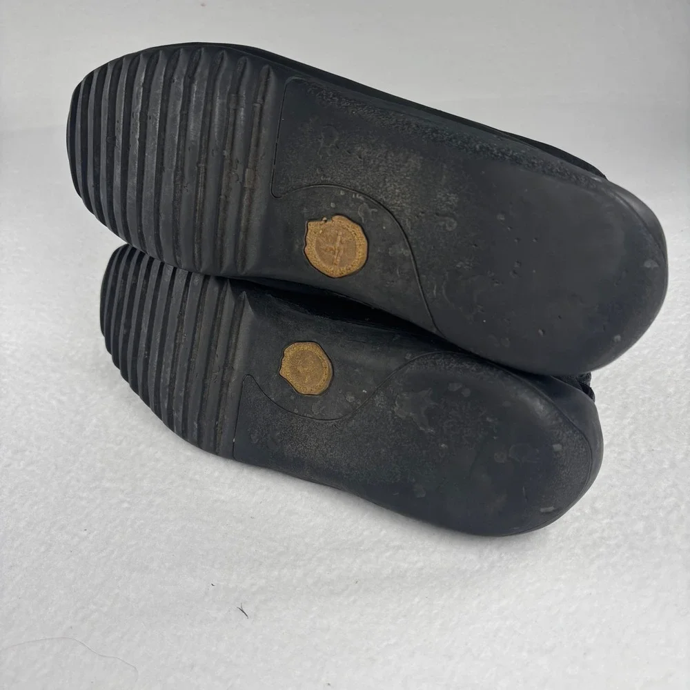 J. Shoes Black Chukka Boots Leather Nubuck Wallabee Men Sz 12 UK 11 EUR‎ 45.5